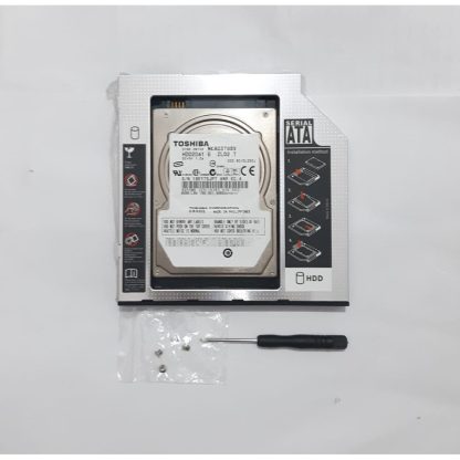 SSD HDD Caddy Slim 9.5MM SATA Converter Slot DVD Laptop Alumunium