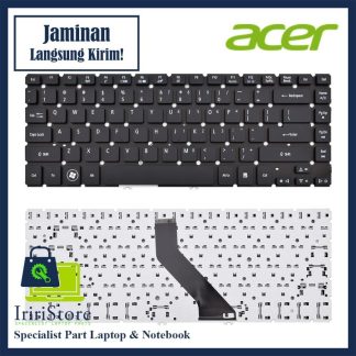 Keyboard Laptop Acer Aspire V5-431 V5-431G V5-431P V5-431PG Hitam