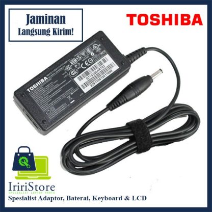 ADAPTOR TOSHIBA ORIGINAL C855D C850D C660D 19V 2.37A 5.5 X 2.5mm ORI