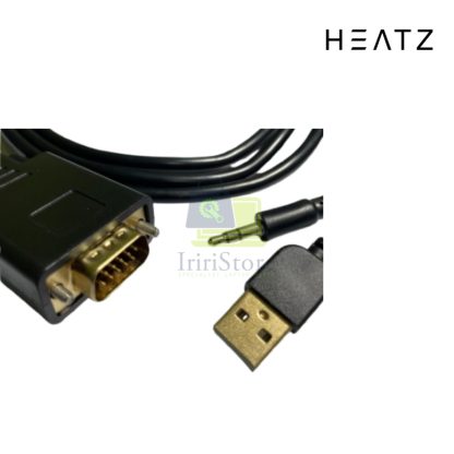 Kabel HEATZ VGA - HDMI 1.8M ZT74 Premium Quality