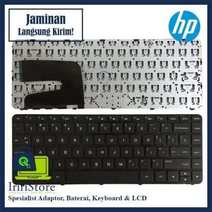 Keyboard Laptop Hp Pavilion 14D 14E 14G 14N 14R Frame Black