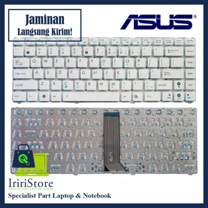 KEYBOARD LAPTOP ASUS 1215 1215B 1215N 1215P 1215PE 1215T 1225B SERIES White
