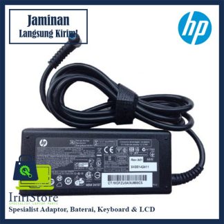 Adaptor Charger Laptop hp 14 Hp Envy 14, Hp Pavilion 15 19V 3.33A BIRU