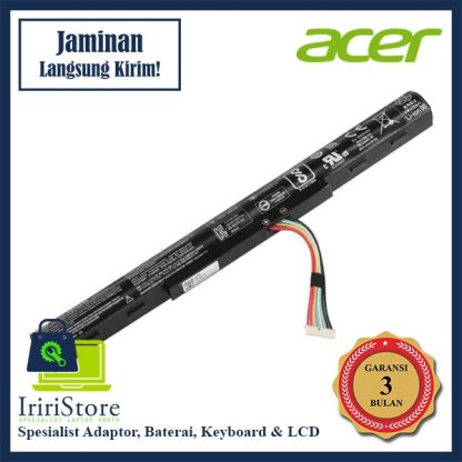 Baterai Laptop Original Acer E5-475, E5-523, E5-553, E5-575, E5-576, E5-774, F5 -573, F5-771, ES1-432, AS16A5K, E5-475G, E5-523G, E5-553G, E5-575G, E5-575T, E5-575TG, E5-576G, E5-774G, F5-573G, F5-573T, F5-771G, AS16A7K, AS16A8K