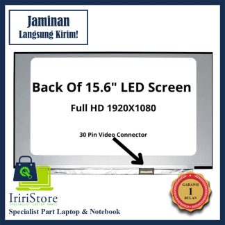 LED LCD 15.6" 30 Pin Slim FHD Small Frame No Bracket