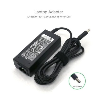 Adaptor Charger DELL Inspiron 19.5V 2.31A 4.5 x 3.0 MM ORIGINAL