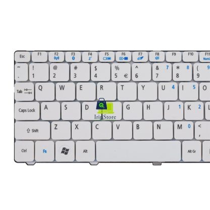 Keyboard Laptop Acer Aspire One Happy D255 532 521 522 255E 532G 532h AO255 AO257 AO521 AO522 AO532 AO532H AOD255 Putih
