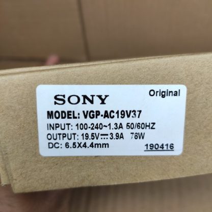 Adaptor charger Laptop Sony 19.5v 3.9a ORIGINAL For SONY VGN-FW351J