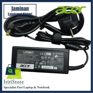 Adaptor Original Laptor Acer 19V 2.1A ukuran jack 4.8x1.7