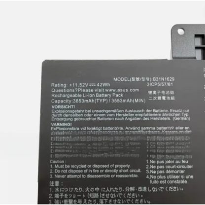BATERAI LAPTOP / NOTEBOOK ASUS E203 FD080T B31N1629 ORIGINAL