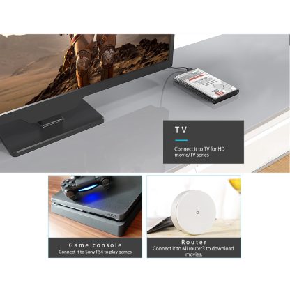 ORICO 2139U3 Enclosure Casing HDD/ HD/ SSD 2.5" USB 3.0 Hard Drive - Case External Harddisk