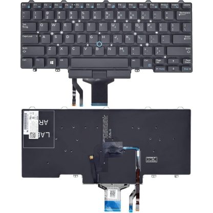 Keyboard Laptop Dell Latitude E5450 E5470 E7450 E7470 Backlight Series TrackPoint