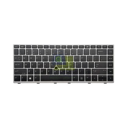 Keyboard Laptop HP EliteBook 745-G5 840-G5 846-G5 745-G6 840-G6 Silver Frame