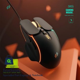 Wired Gaming Mouse Heatz ZM55 3200DPI RGB USB