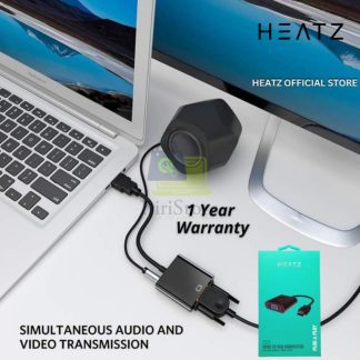Converter HDMI to VGA 1080P Full HD With Audio Support HEATZ ZT22