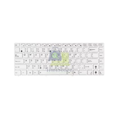 Keyboard Laptop Asus UL81 X42 X43 X44 K42 X45 Frame Putih