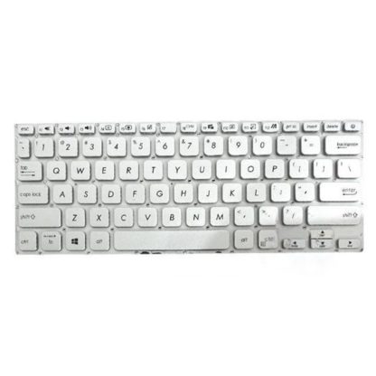 Keyboard Laptop Asus A409 A409F A409U A409UA Series Silver