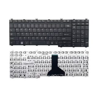 Keyboard Laptop Toshiba Satellite A500 A505 L350 L355 L500 L505 Black Original