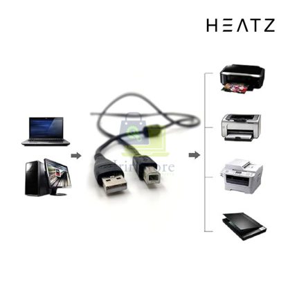 Heatz Kabel Printer 3 Meter High Speed ZT35 Original