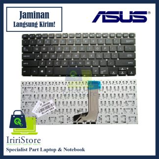 Keyboard Laptop Asus VivoBook X411 A411 X411B X411M X411N X411S Hitam